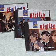 3 CD`s Beatles Live-Japan, Paris, Houston