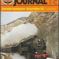 Dampf * * Die Baureihe 95 * * Eisenbahn Journal Sonderausgabe * * noch wie Neu !!
