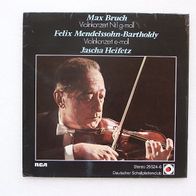 Jascha Heifetz - Max Bruch / Felix Mendelssohn-Bartholdy, LP - RCA Records