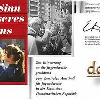 Jugendweihe Buch 1983 Erich Honnecker Auszeichnung DDR
