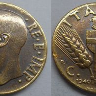 Italien 10 Centesimi 1940 (Aluminium-Bronze) ## C2