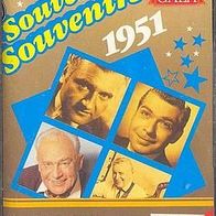 MC * Souvenirs, Souvenirs * Hits der Jahre 1951 /52 /53 / 54/ 55 & 59 = 6 Cassetten