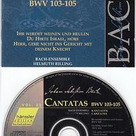 033 Edition Bachakademie – Bach-Ensemble, Helmuth Rilling ?– Cantatas – BWV 103 - 105