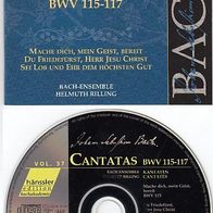 037 Edition Bachakademie – Bach-Ensemble, Helmuth Rilling ?– Cantatas – BWV 115 - 117