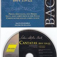 038 Edition Bachakademie – Bach-Ensemble, Helmuth Rilling ?– Cantatas – BWV 119 - 121