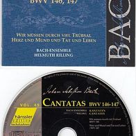 045 Edition Bachakademie – Bach-Ensemble, Helmuth Rilling ?– Cantatas – BWV 146 - 147