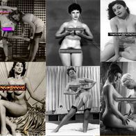 Das Fotoset besteht aus 6 Fotos in S/ W (per Download) Akt Erotik Kunst Frau Retro