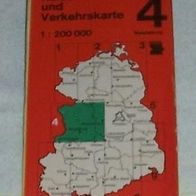 DDR Reise- und Verkehrskarte Nr.: 4