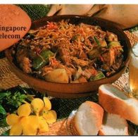 TK Telefonkarte gebraucht - Singapur Telecom Food von 1992
