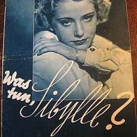 Film-Kurier Nr.2817 Was tun, Sibylle? P. Brauer 1938
