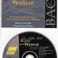 091 Edition Bachakademie – Orgelwerke – Eine Weimarer Tonleiter – CD