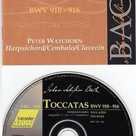 104 Edition Bachakademie – Toccatas, BWV 910 – 916 / CD
