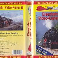 Eisenbahn Video Kurier 28 * * vergriffen - keine Neu-Auflage ! * * VHS