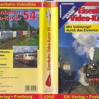 Eisenbahn Video Kurier 54 * * vergriffen - keine Neu-Auflage ! * * VHS