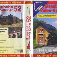 Eisenbahn Video Kurier 52 * * vergriffen - keine Neu-Auflage ! * * VHS