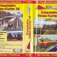 Eisenbahn Video Kurier 34 * * vergriffen - keine Neu-Auflage ! * * VHS