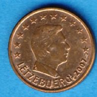 Luxemburg 1 Cent 2007