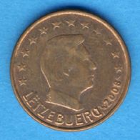 Luxemburg 5 Cent 2008