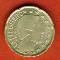 Luxemburg 20 Cent 2005
