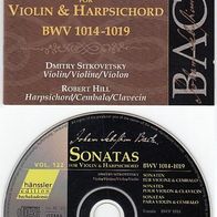 122 Edition Bachakademie – Sonaten für Violine & Cembalo, BWV 1014 – 1019 / CD