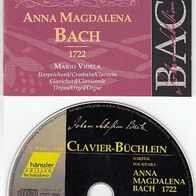 135 Edition Bachakademie – Clavier-Büchlein, Anna Magdalena Bach, 1722 / CD