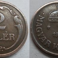 Ungarn 2 Filler 1927 ## Kof8