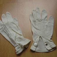 Handschuhe creme Kommunion / Hochzeit für kleine Hände