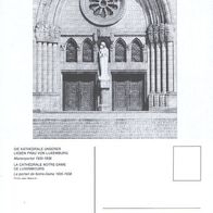 040 AK Die Kathedrale unserer lieben Frau von Luxemburg / Marienportal (1993)