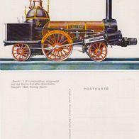 043 Postkarte „Beuth“ Eisenbahn, Lokomotive, Lok, 1 A1-Lokomotive