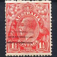 Australien Mi. Nr. 59 X König Georg V. - gestempelt o <