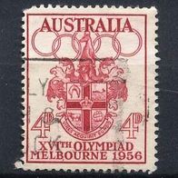 Australien Mi. Nr. 266 Olympische Sommerspiele Melbourne 1956 - gestempelt o <