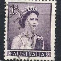 Australien Mi. Nr. 288 Königin Elisabeth II. - gestempelt o <