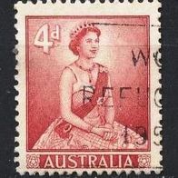 Australien Mi. Nr. 291 A Königin Elisabeth II. - gestempelt o <