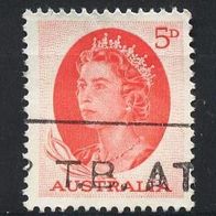 Australien Mi. Nr. 330 Ay Königin Elisabeth II. - gestempelt o <