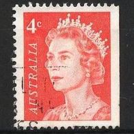 Australien Mi. Nr. 361 D re Königin Elisabeth II. - gestempelt o <