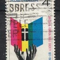 Australien Mi. Nr. 385 Englische u. ausländische Bibelgesellschaften -gestempelt o <