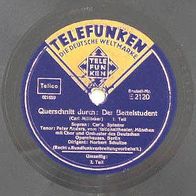 Telefunken Schallplatte (31) - Der Bettelstudent - Querschnitt 1. Teil und 2. Teil