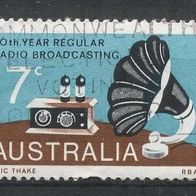 Australien Mi. Nr. 541 - 50 J. Rundfunkübertragungen - gestempelt o <