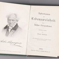 Reclam Taschenbuch " Aphorisem zur Lebensweisheit " von Arthur Schoppenhauer