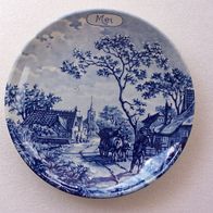 Delfts / Holland Keramik Wandteller - " Mei " * * *
