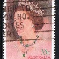 Australien Mi. Nr. 967 - 60. Geburtstag der Königin Elisabeth II. - gestempelt o <