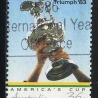 Australien Mi. Nr. 1003 Gewinn der America´s-Cup-Regatta 1983 - gestempelt o <