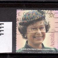 Australien Mi. Nr. 1111 - 62. Geburtstag der Königin Elisabeth II. - gestempelt o <