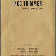 Mcculloch Teileliste - für Rasentrimmer 17CC - Original