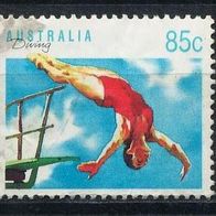 Australien Mi. Nr. 1263 Sport: Wasserspringen - gestempelt o <