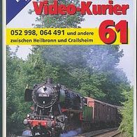 Eisenbahn Video Kurier 61 * * vergriffen - keine Neu-Auflage ! * * VHS