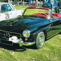 Mercedes SL Cabrio Oldtimer - Schmuckblatt 19.1