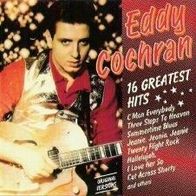 EDDIE Cochran - 16 Greatest Hits - 12" LP