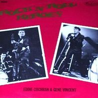 Eddie Cochran & Gene Vincent - ROCK´N´ROLL HEROES - 12" LP - Rockstar Records (UK)