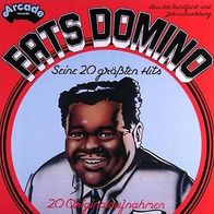 Fats Domino - Seine 20 größten Hits - 12" LP - Arcade